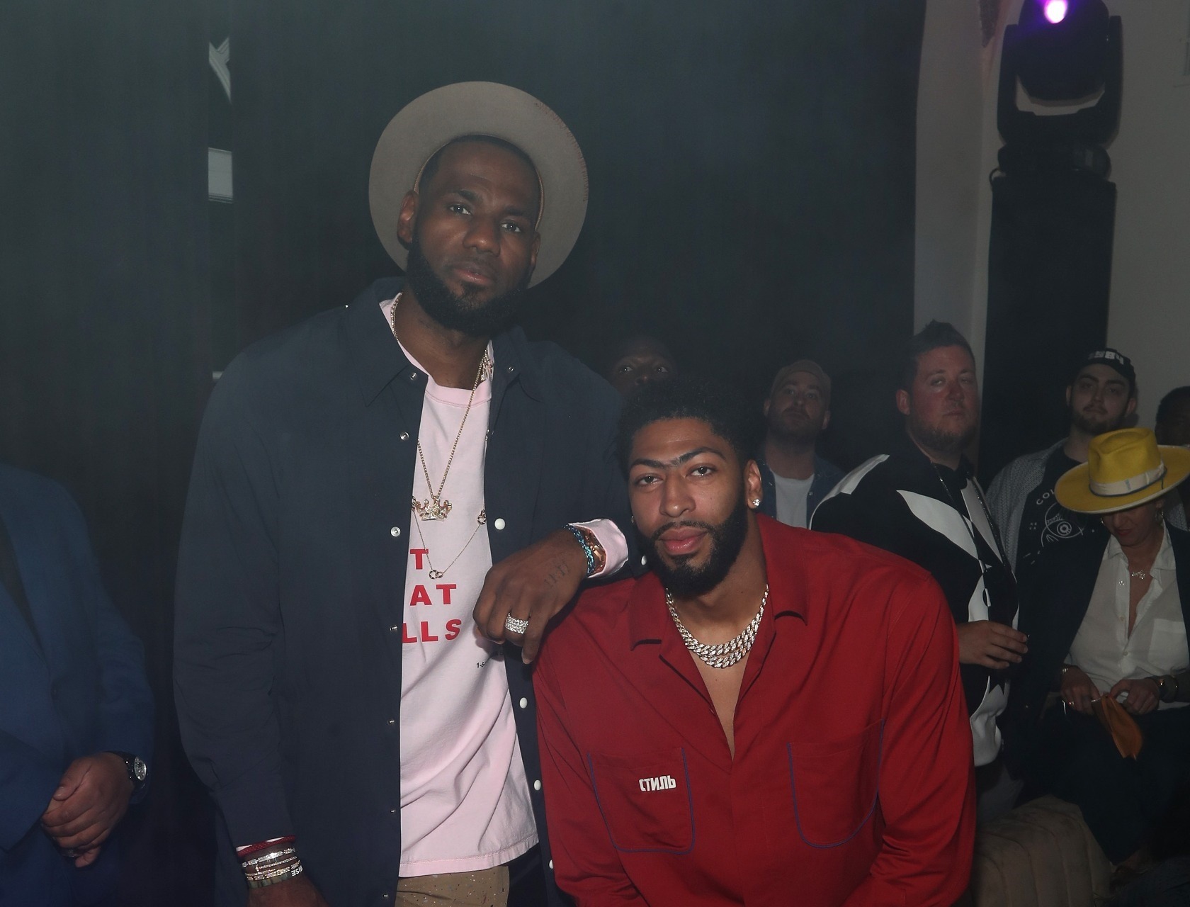 LeBron James ile Anthony Davis