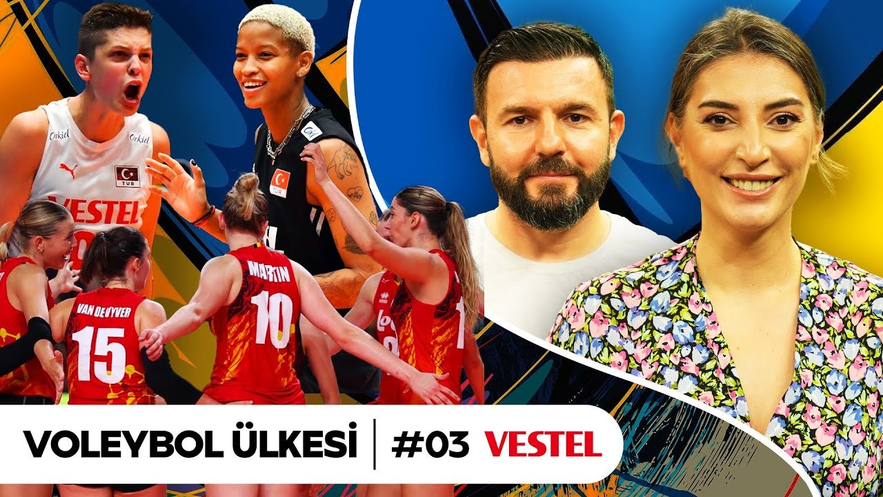 🔴 CANLI YAYIN | Avrupa Kadınlar Voleybol Şampiyonası Son 16: Türkiye-Belçika | Voleybol Ülkesi #3