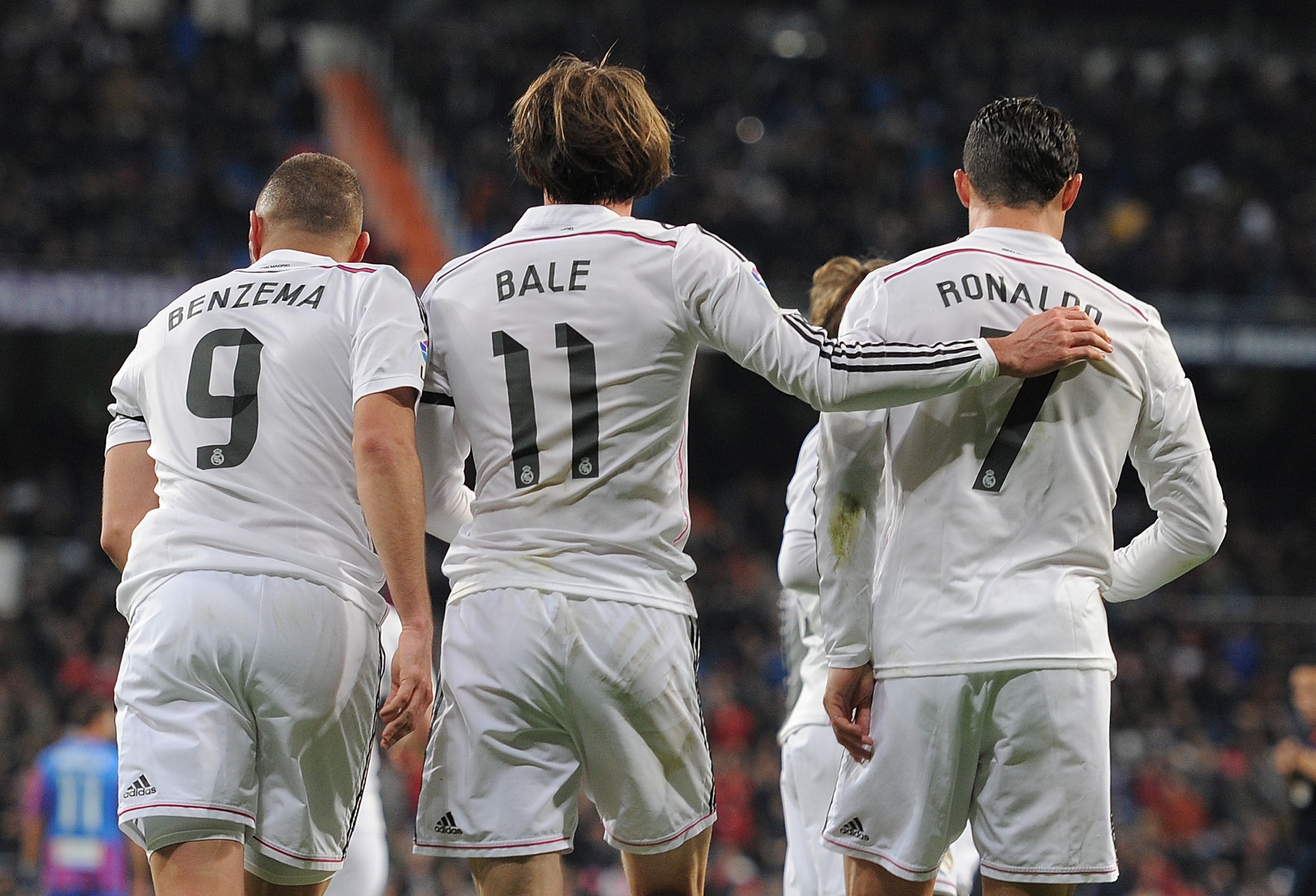 Karim Benzema, Gareth Bale ve Cristiano Ronaldo