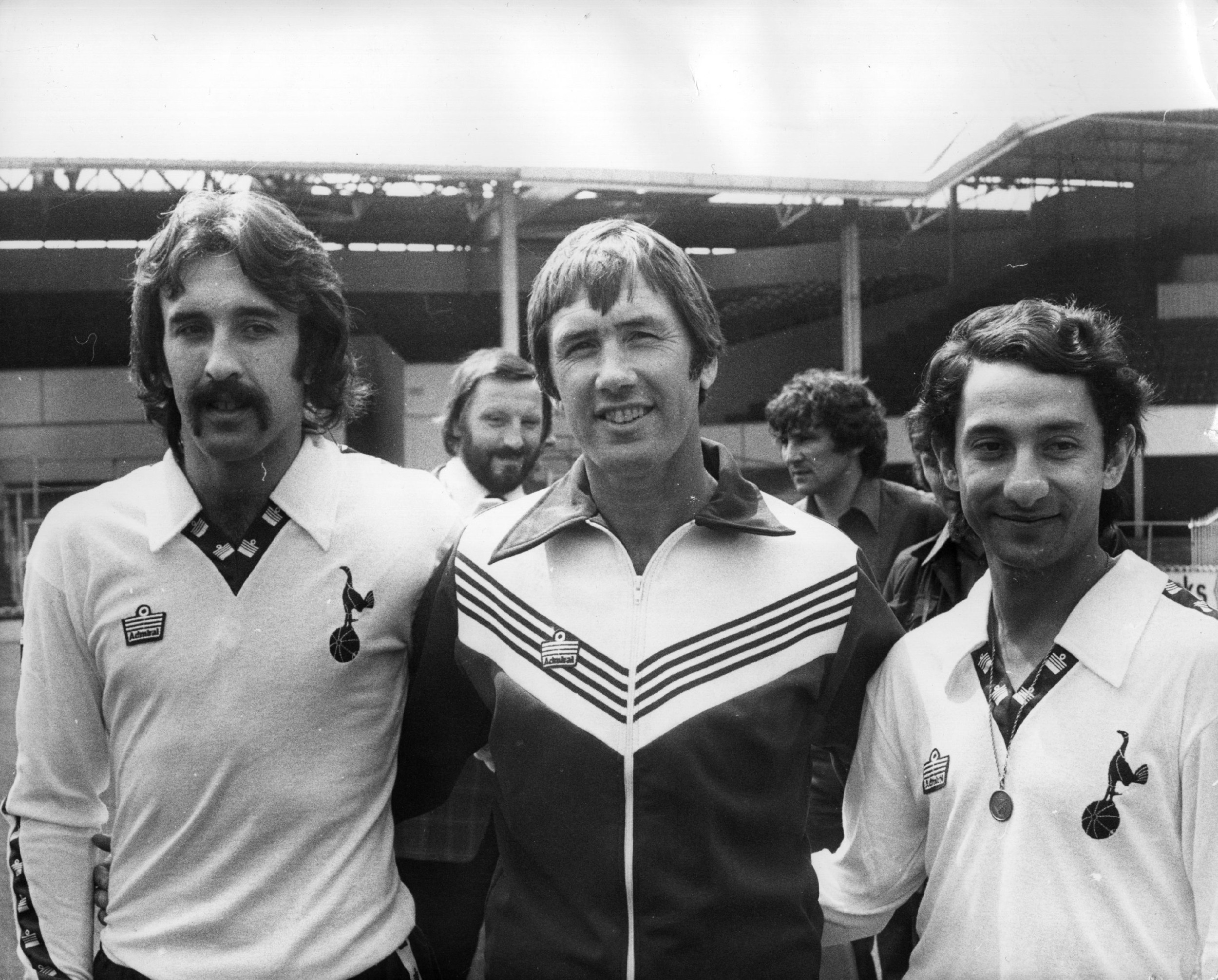 Ricky Villa, Keith Burkinshaw, Ossie Ardiles