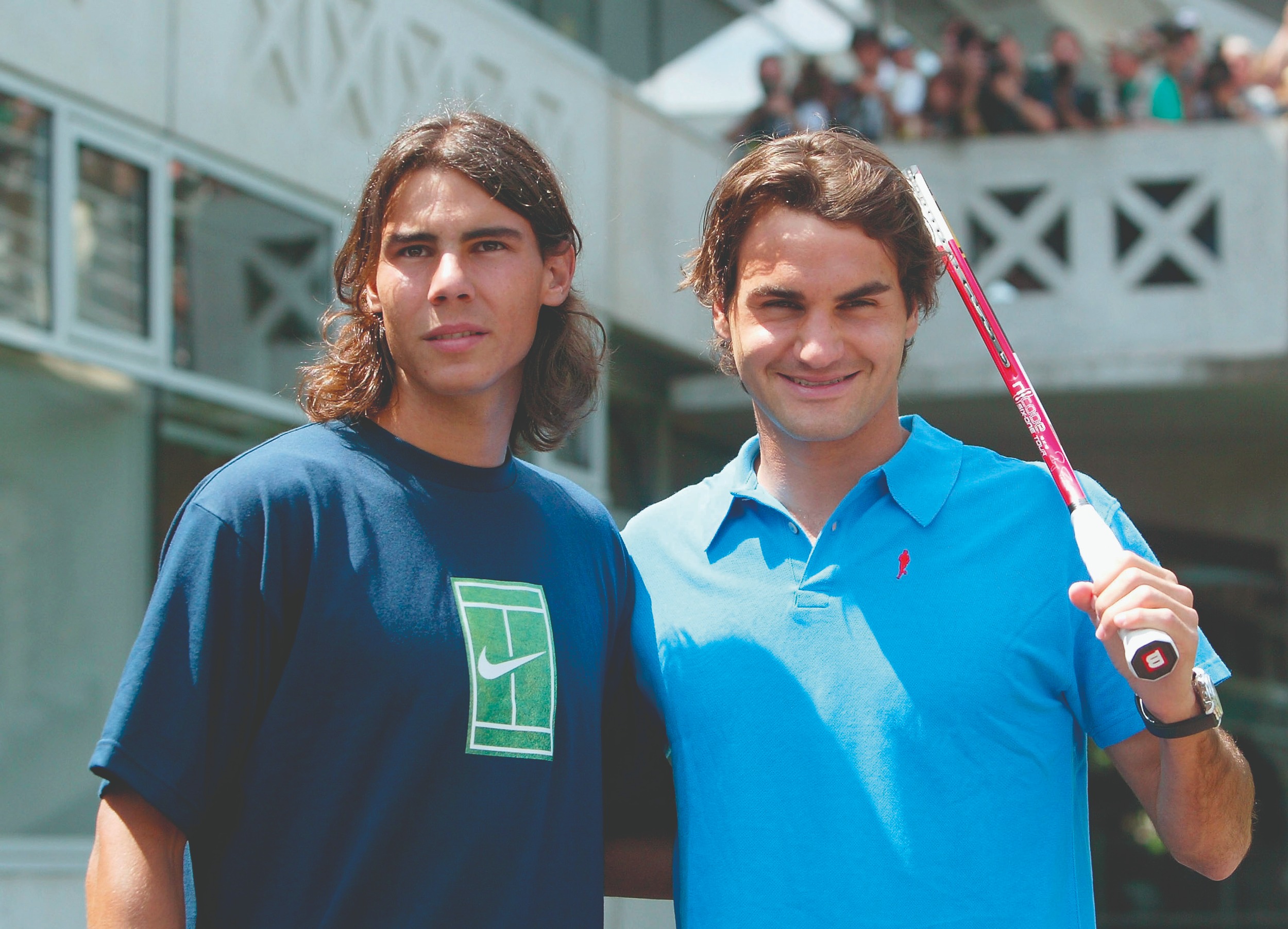 Rafael Nadal ile Roger Federer