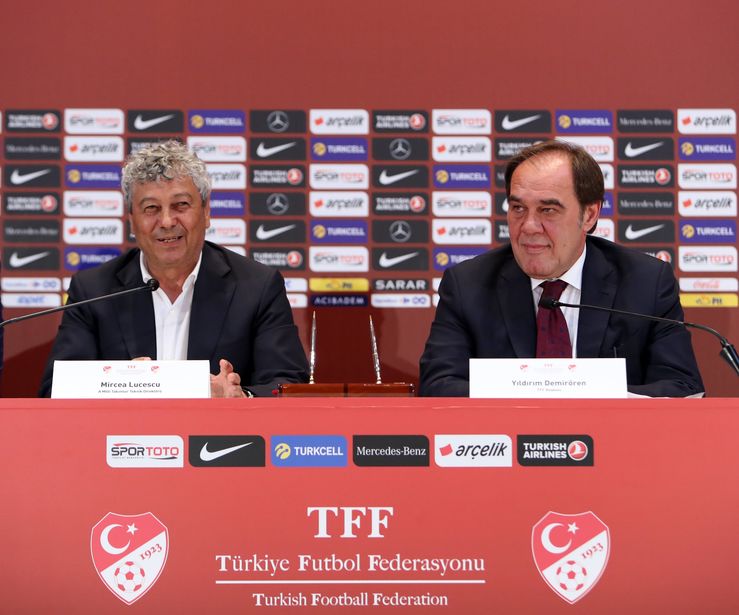 Mircea Lucescu ve Yıldırım Demirören