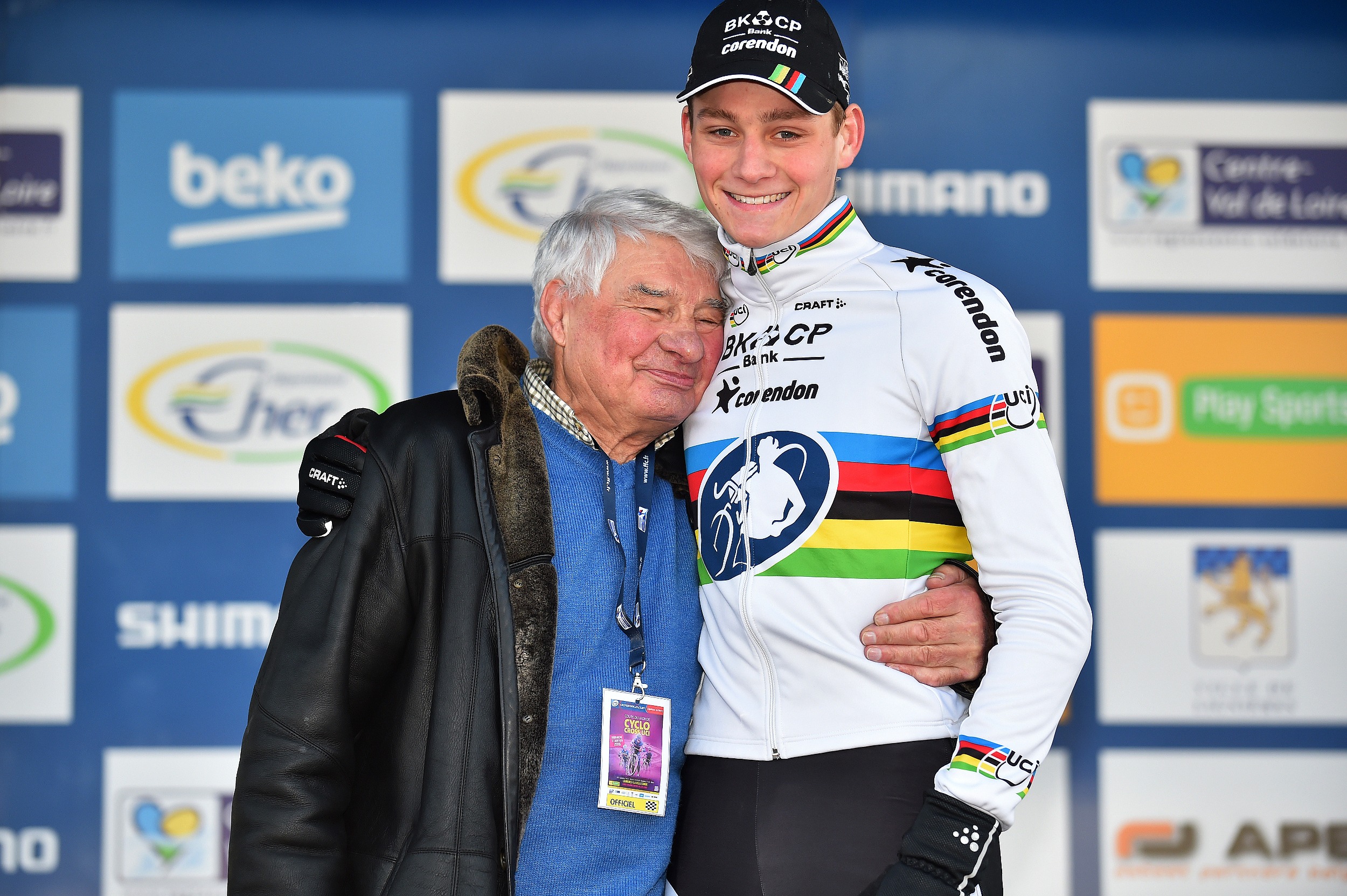 Raymond Poulidor ve Mathieu van der Poel