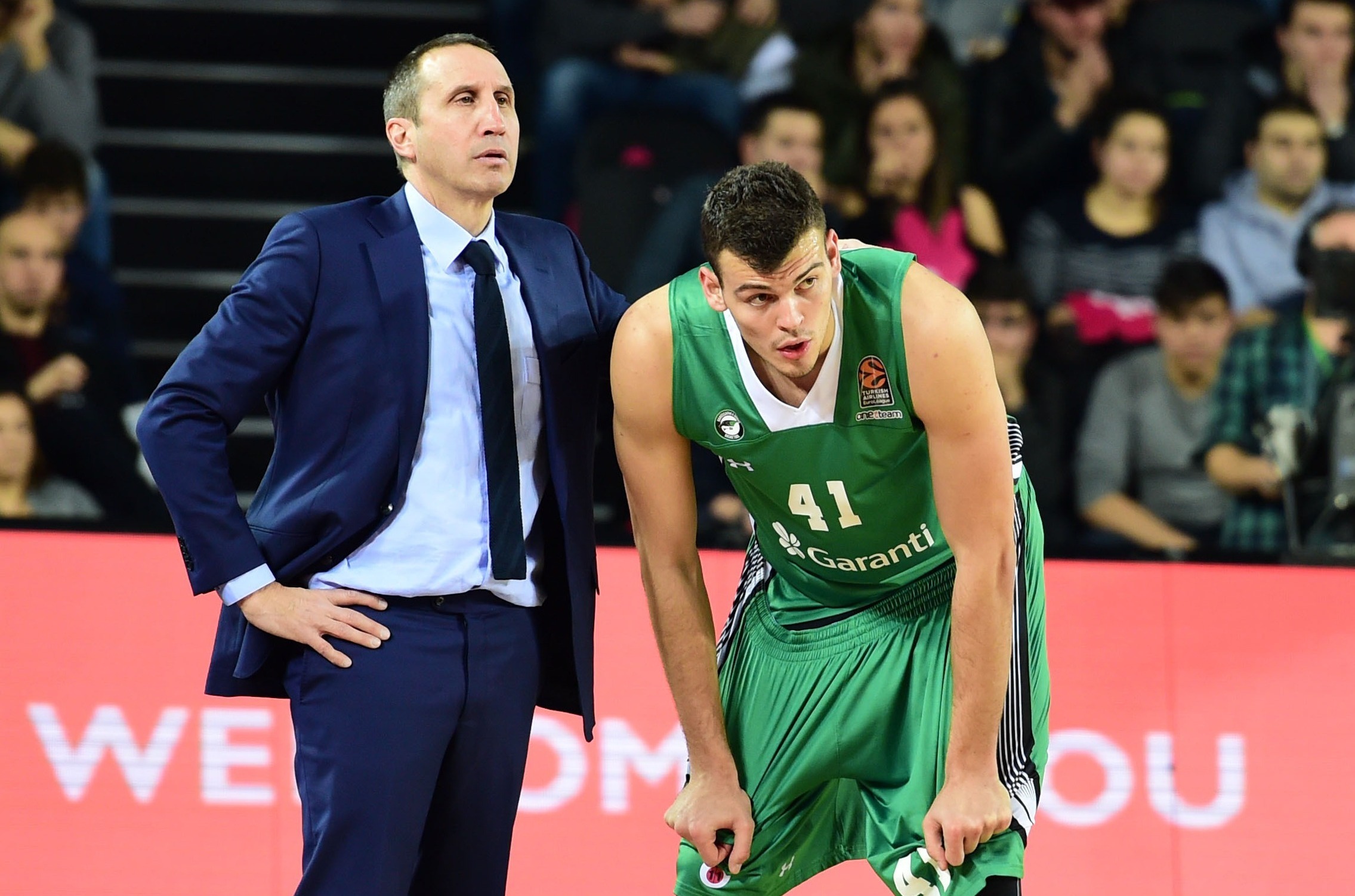 David Blatt ve Ante Zizic