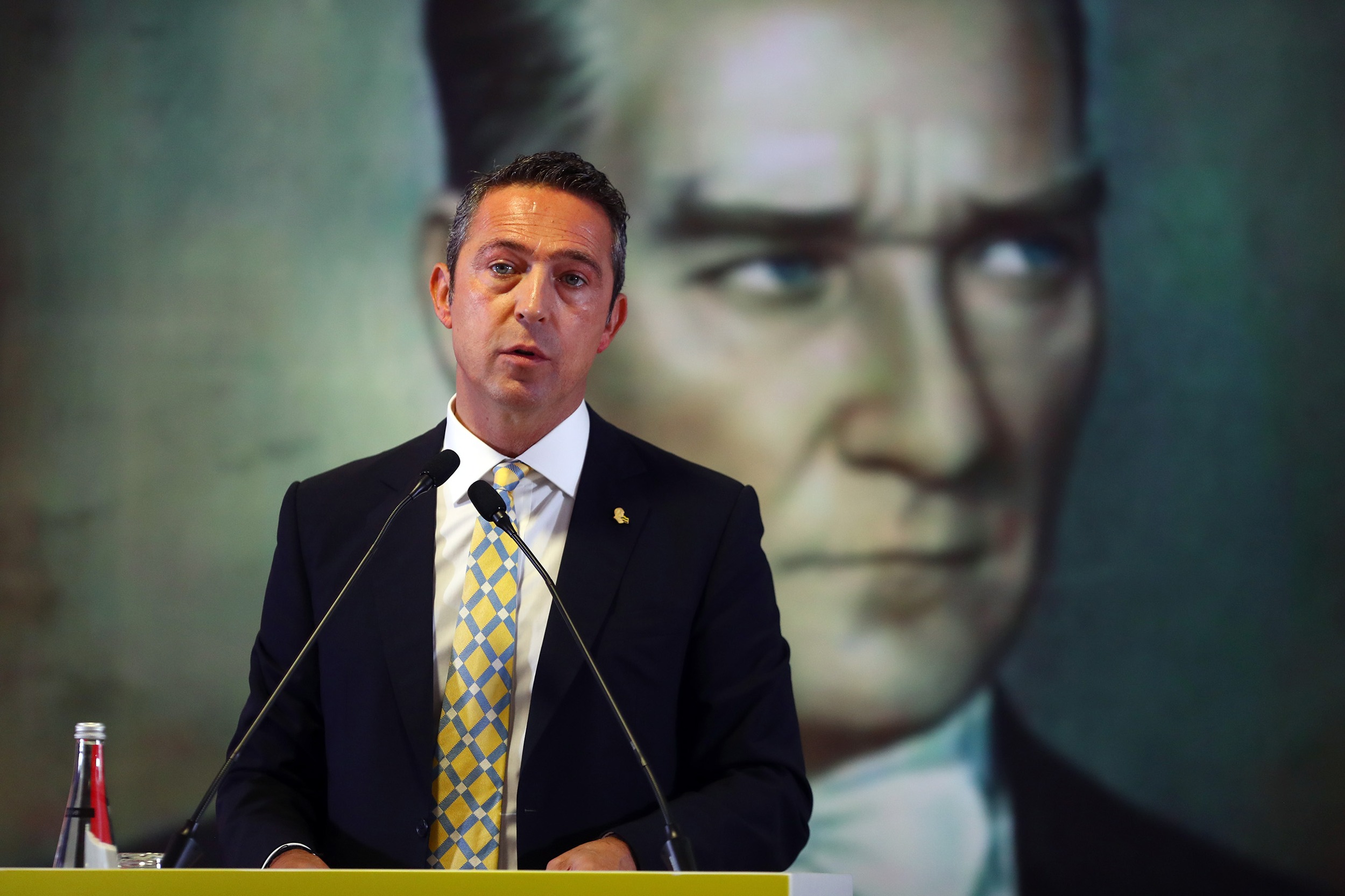 "Fenerbahçe'nin itiraz ettiği, borç yapılandırmasının bir çözüm olmadığı gerçeği." - Mehmet Demirkol
